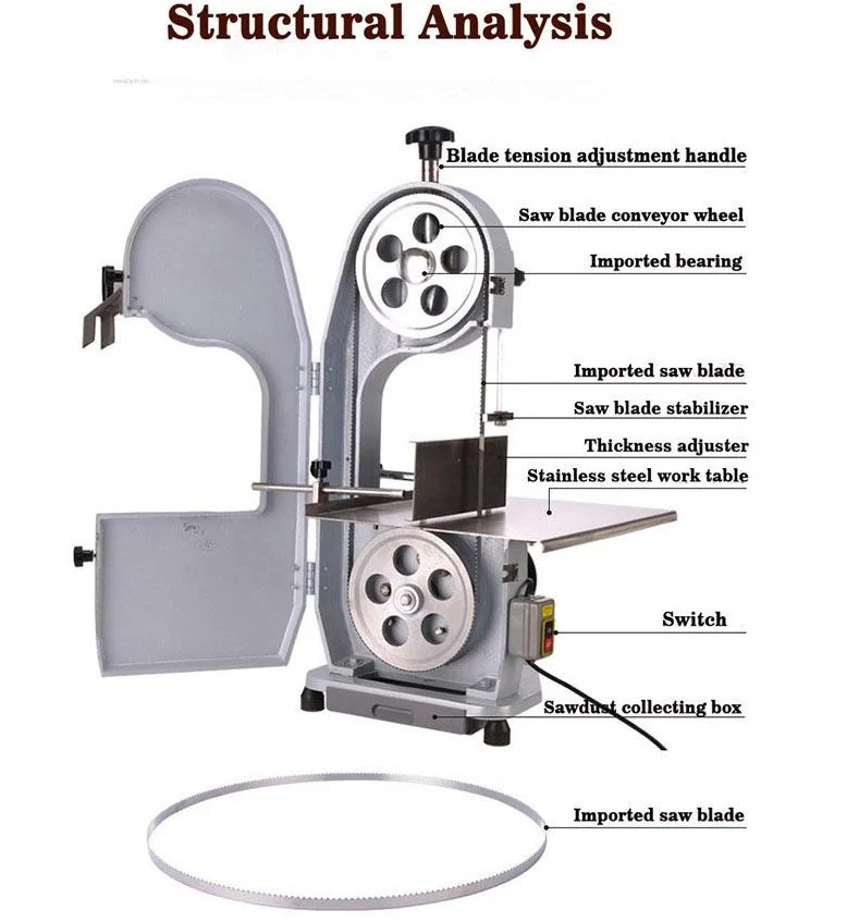 Hr210 Meat Bone Saw Sawing Frozen Meat Bone Saw Machine Buy Meat