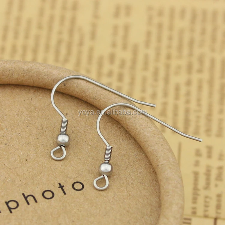 

S666 wholesale stainless steel earring hook women's earring clasp finding