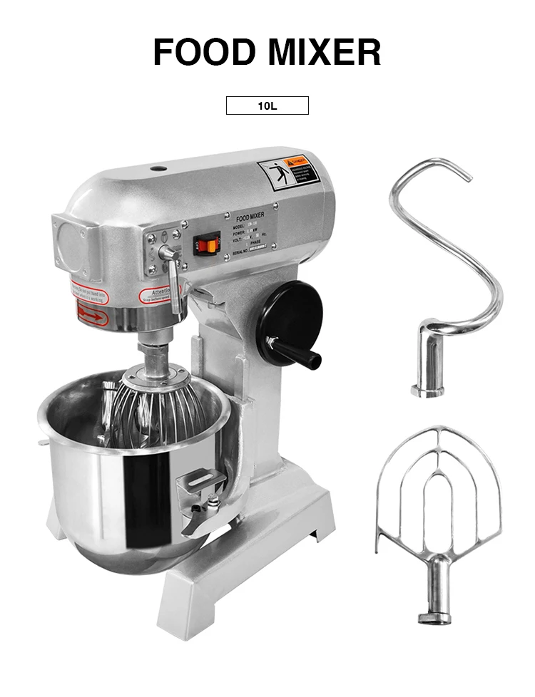 10l Cake Mixer And 15l 20l 30l Food Mixer Automatic