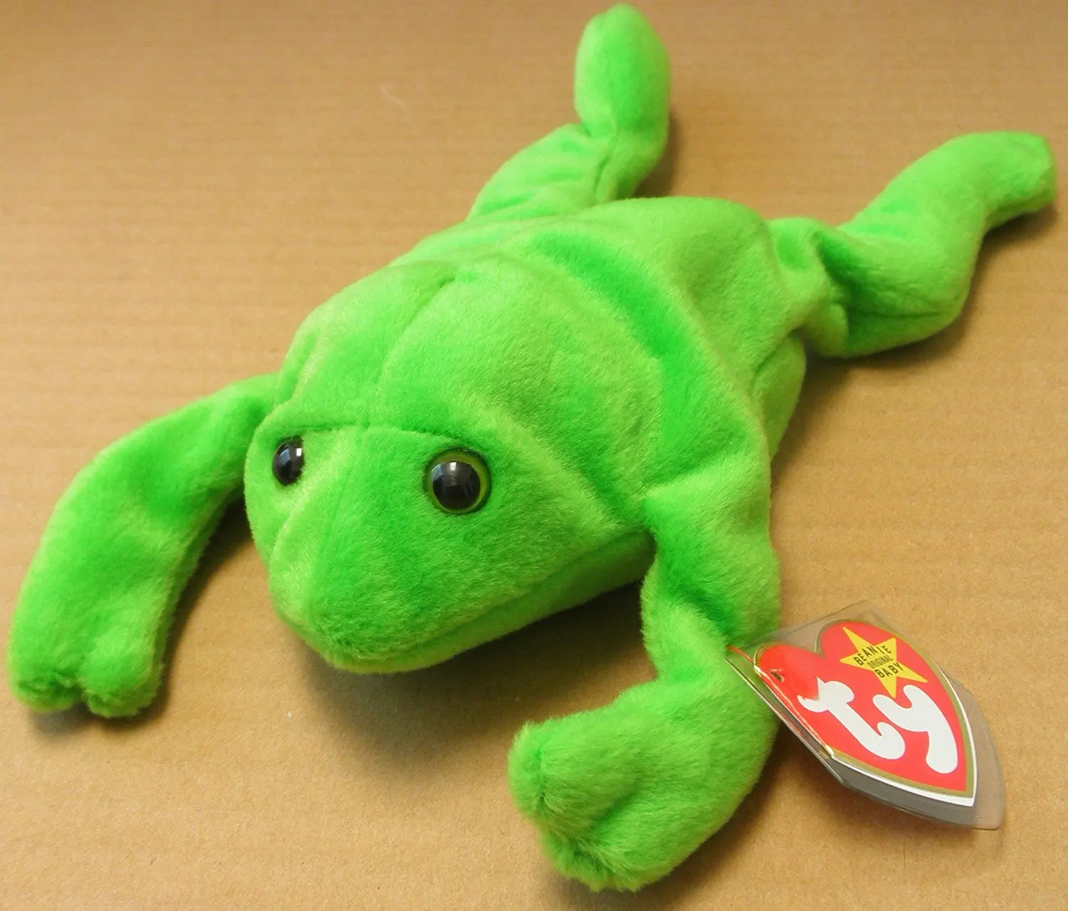 legs the frog beanie baby