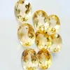6mm oval loose gems citrine rough