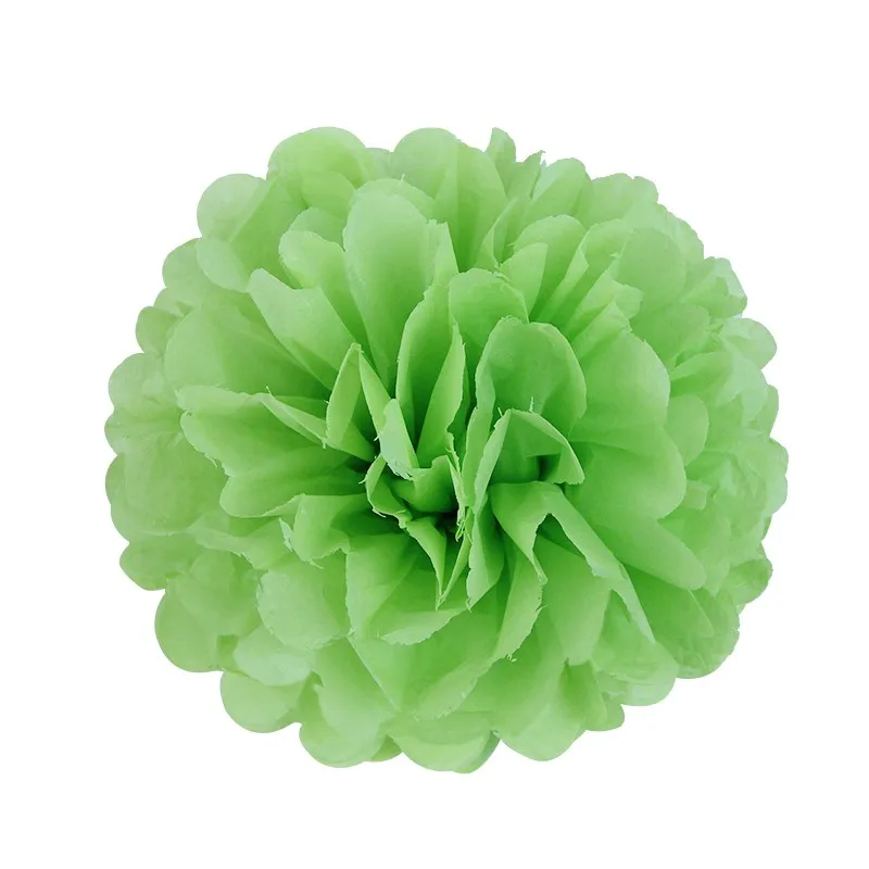 Chinese Supplier Bulk Paper Pompom Product Tissue Paper Pom Poms Flower