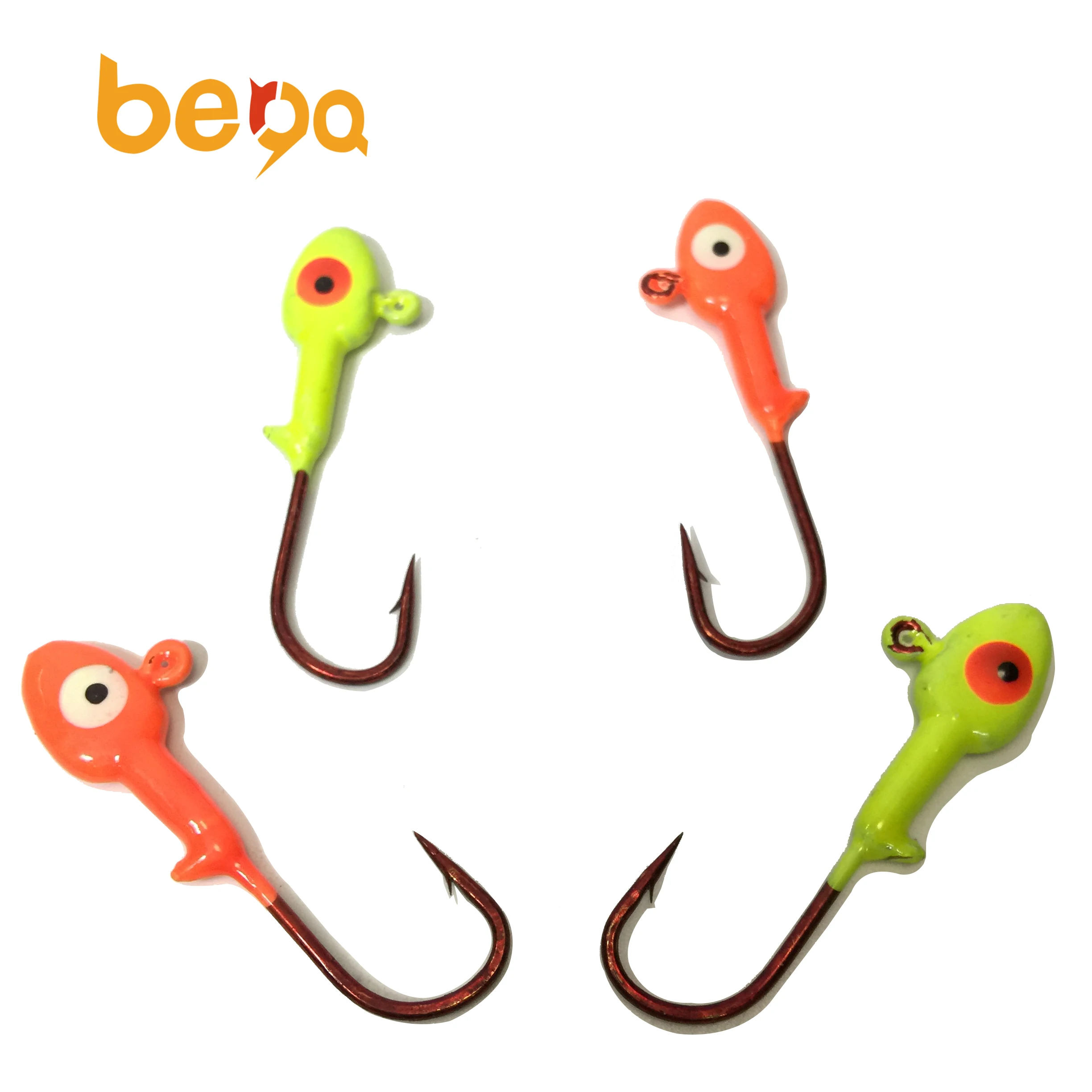 

5903 lead hook 2g 3.5g 5g 7g 10g Various colors and specifications lead jig head ice fishing hook, Silvery ,customizable