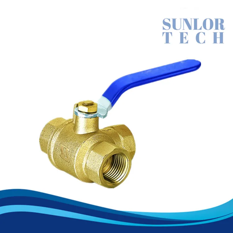Copper valve tee L-type brass three-way ball valve Copper ball All copper ball valve
