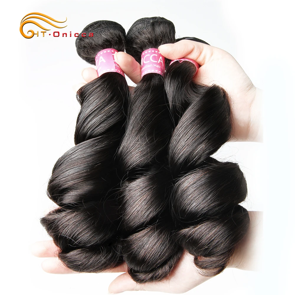 

Hot Beauty Wholesale Virgin Remy Natural Wave Human Hair Onicca hair