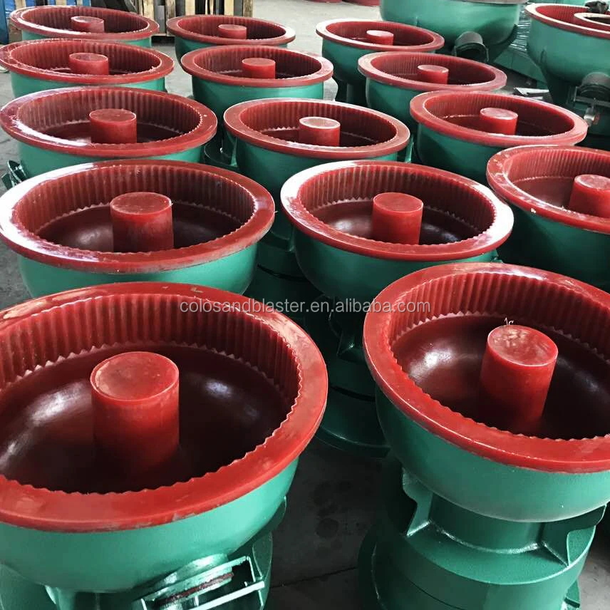 
Vibratory automatic polishing machine with lid and control unit 