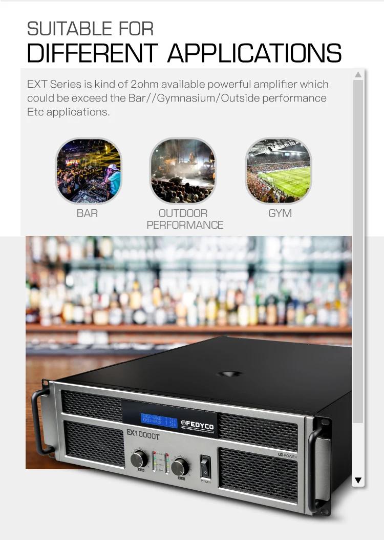 Outdoor Power Amplifier Dj Repeater 50000 Watt Amplifier Buy Dj