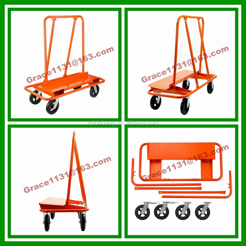 1000kg Capacity Heavy Duty Marble Plasterboard Drywall Wheeled Trolley