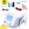 yag laser beauty Tattoo Removal Machine with Black doll for skin whitening rejuvenation