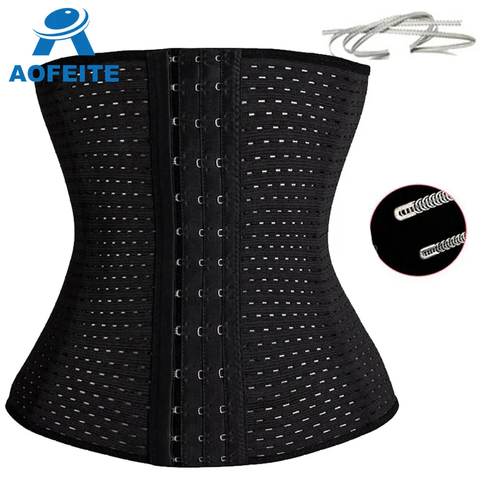 
New Design Women Slimming Waist Trainer Corset for Waist Trimmer with Steel Boned  (60835423458)