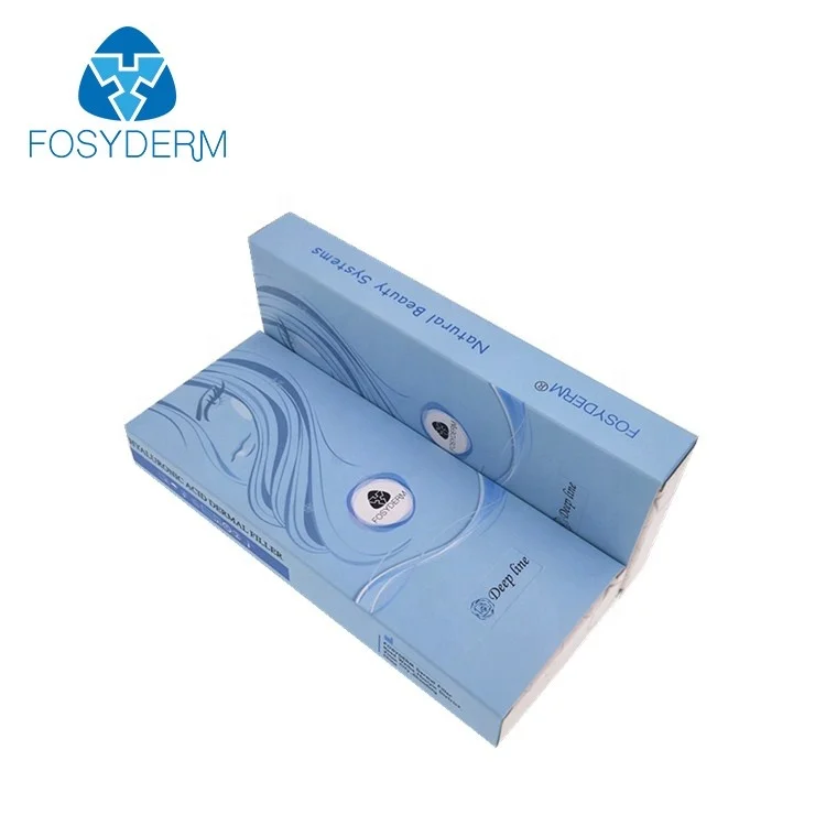 

Fosyderm 2018 HOTEST Needle Free Lip Dermal filler Injection Anti-Wrinkle Meso Hyaluronic 2ml, Transparent