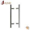 Round pipe shape pull handle simple design bathroom shower door handle