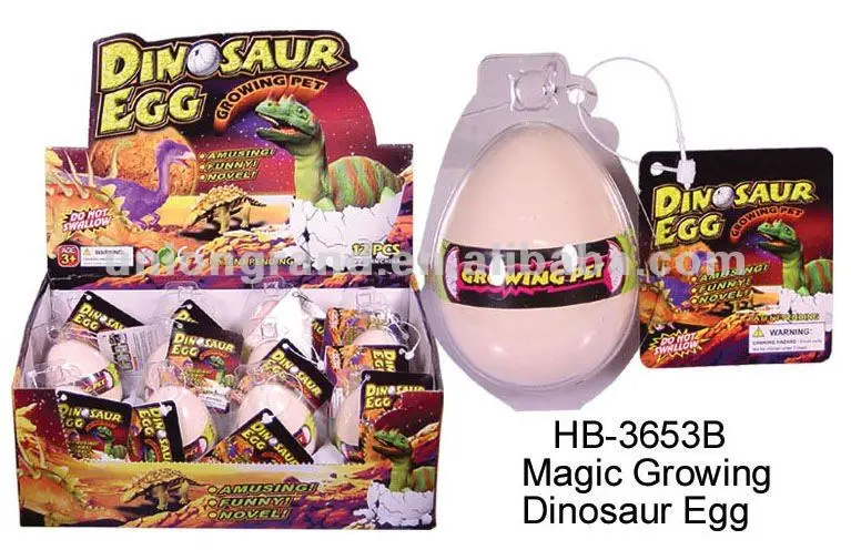 à FAIRE GRANDIR DANS L/'EAU /"GROWING PET/" ŒUFS De DINOSAURES /"SURPRISES/" x6