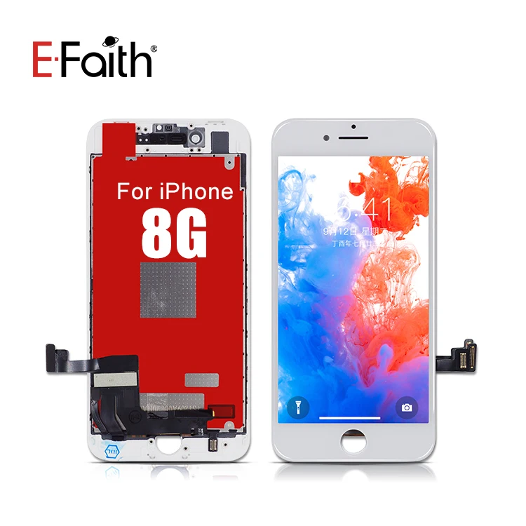 

OEM Screen Replacement Mobile Phone Digitizer LCDs for iPhone 8, Black white