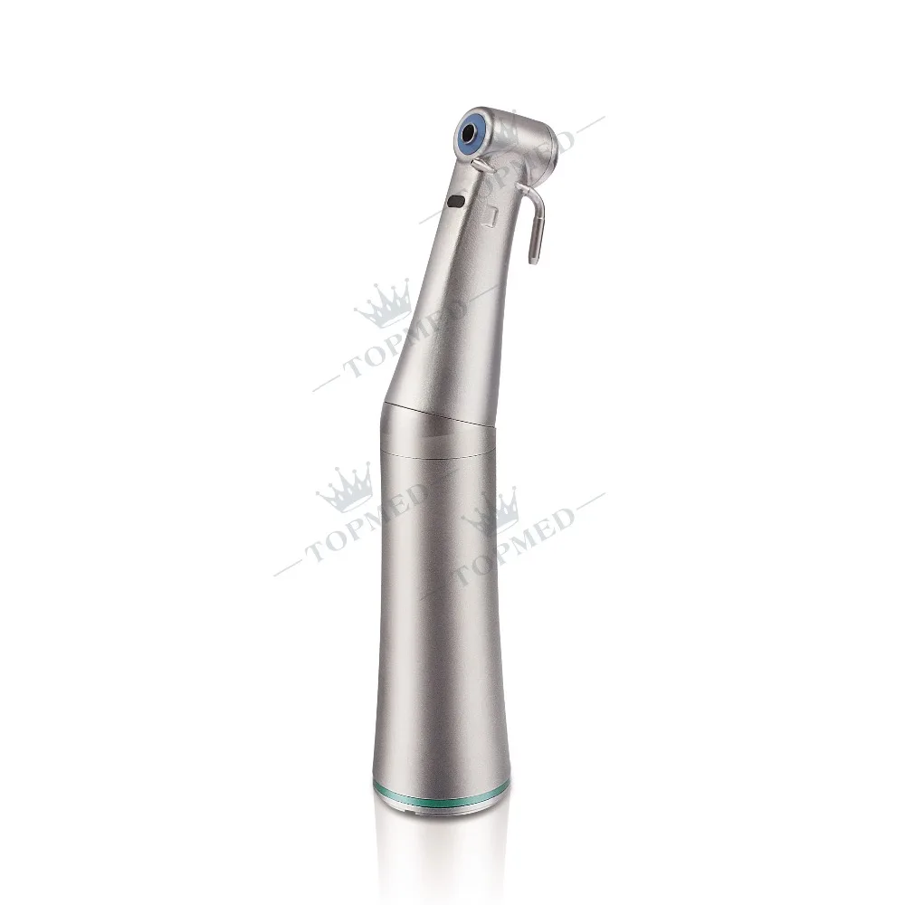 

LyncMed 20:1 Reduction Dental Fiber Optic Contra Angle For Implant Handpiece with Light, Silver