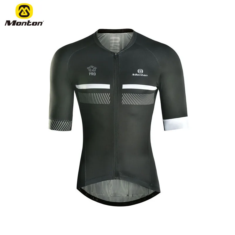 Black Short Sleeve Cycling Jersey 