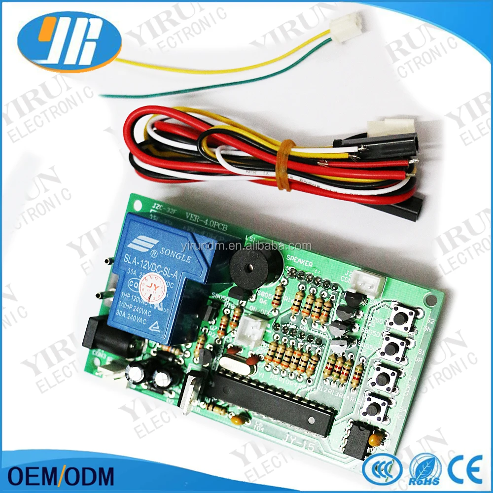 JY-15A coin operated time control Timer Board Power Supply for coin acceptor PCB 