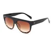 Summer Fashionable Retro Woman Sun Glasses Dark Brown Lens Gradient Pc big Frame Round Sunglasses