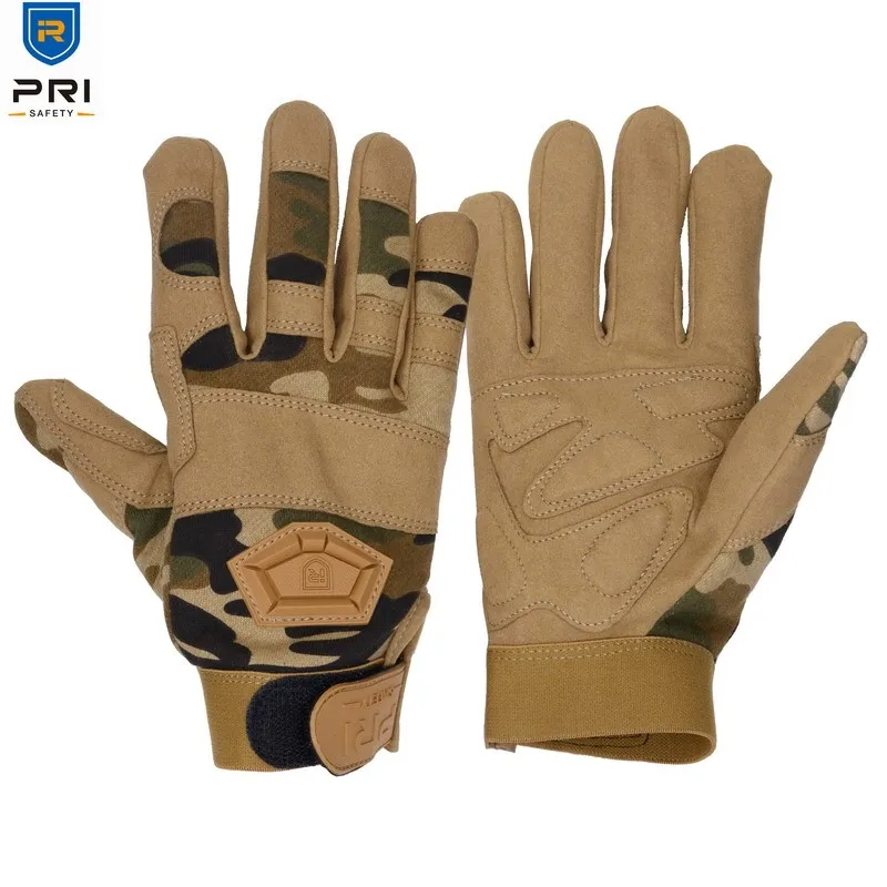 camo shooting gloves