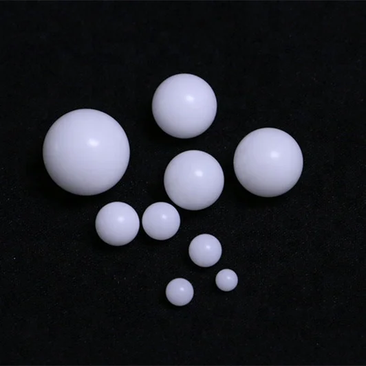 3mm Durchmesser Solide Delrin Polyoxymethylen Bommel / Celcon Plastik Bälle 