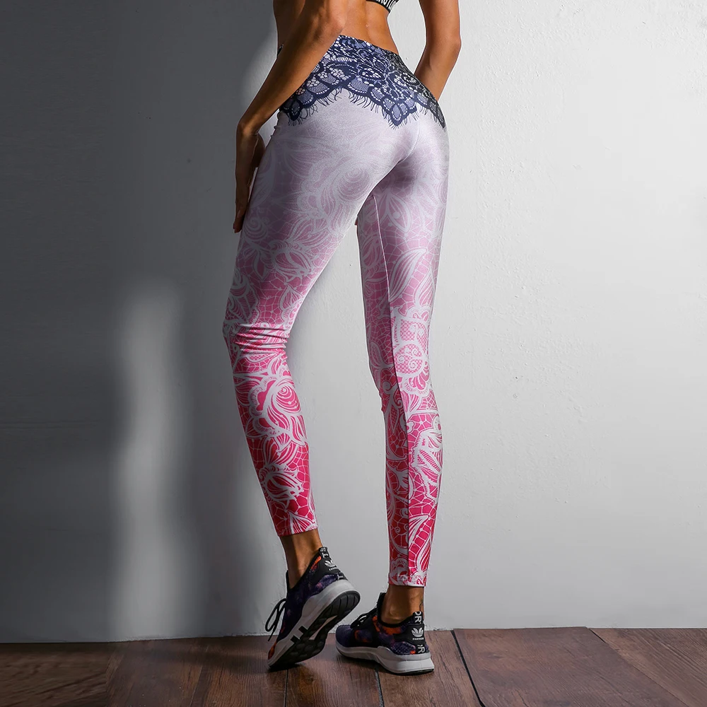 

NADANBAO Brand Mandala printed leggings manufacturer usa custom sublimation leggings, N/a