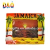 Resin souvenir photo frame with Jamaica style