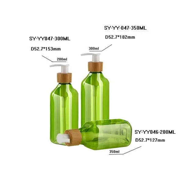 250ml Olive Green Bottle Shampoo Bottle With Bamboo Pump Buy Oliver
