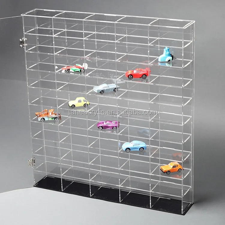Plexiglass Acrylic Model Car Display Cabinets For Model Car