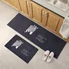 Kitchen Accessories Door Mat Tapete Doormats Carpet Thin Non-Slip Kitchen Bathroom Carpet Room Pad Floor Mat Home Floor Mats