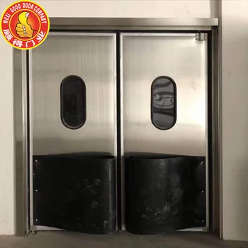 Stainless Steel Industrial Double Swing Door Commercial Kitchen Swing Door Buy Stainless Steel Commercial Kitchen Swing Door Stainless Steel Double