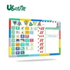 Magnetic Refrigerator Chalkboard Dry Erase CHORE / RESPONSIBILITY / ACTIVITY / REWARD STAR CHART 11.5" X 16.5"