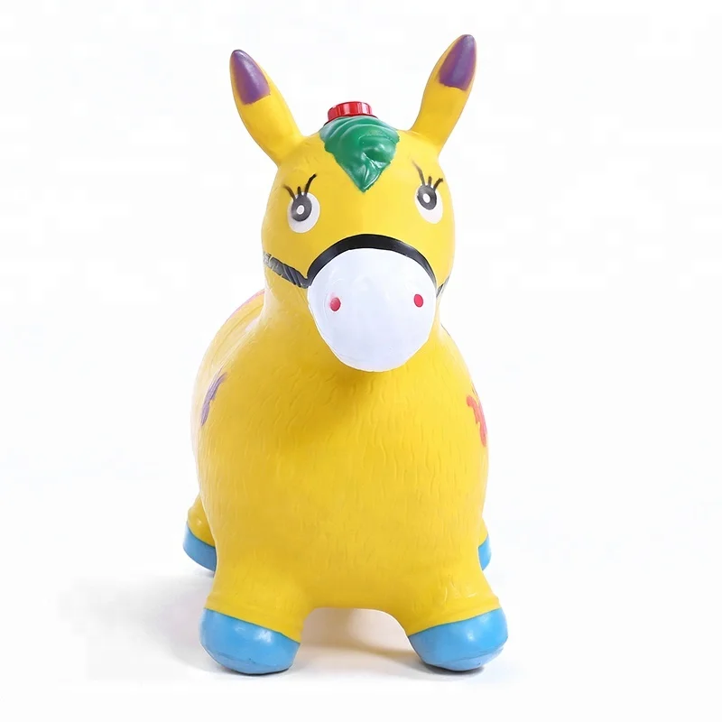 
Wholesale strong quality kids jumping animal toy with painting and musical 