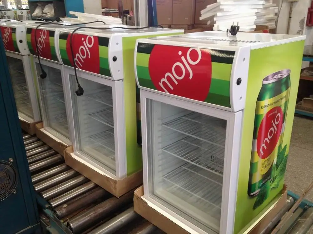 50l Mini Fridge Glass Door / Beverage Fridge / Counter Top Cooler Buy