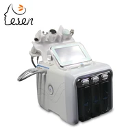 

New Product H2O2 6 in 1 deep clear oxygen spray BIO lift scrubber aqua peeling hydro dermabrasion machine