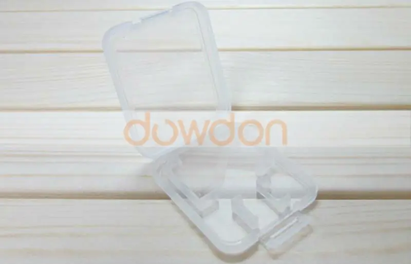 2 In 1 Plastic Memory Card Storage Box Memory Card Case Buy Memory