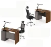 Study Office L shaped Computer Desk With Hanging Cabinet Executive Office Desk (HX-19KA016)