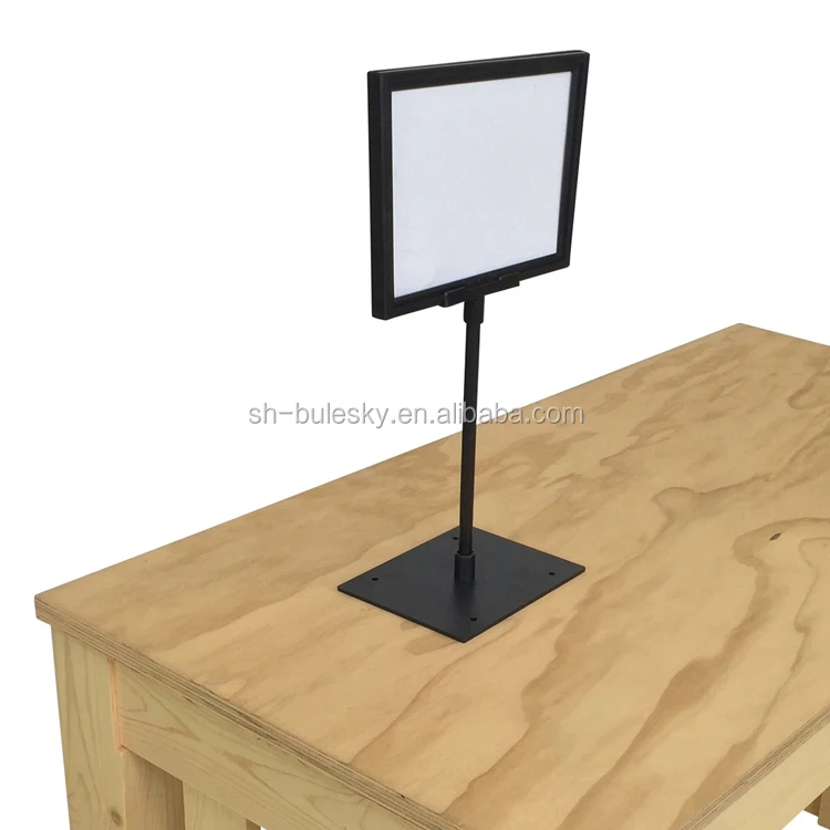 Wholesale Table Top Stands For Signs Double Sided Sign Holder Buy