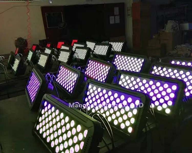 led rgbw wash light 120*10w `ip67 outdoor led wall washer