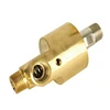 double row angular contact ball bearing rotary joint large diameter copper pipe rotary joint
