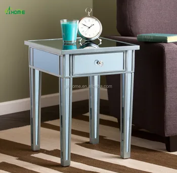 mirrored side table target