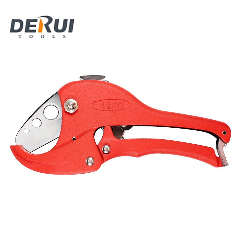 Plastic Tube Heavy Duty PVC//PE//PPR Pipe Cutter Tool Cutting Up To 42mm 1-2//3”