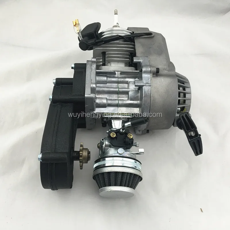 2 Stroke Motorcycle Engine Assembly For Pocket Bike Mini Moto 43cc 47cc 49cc With Transmission 1822