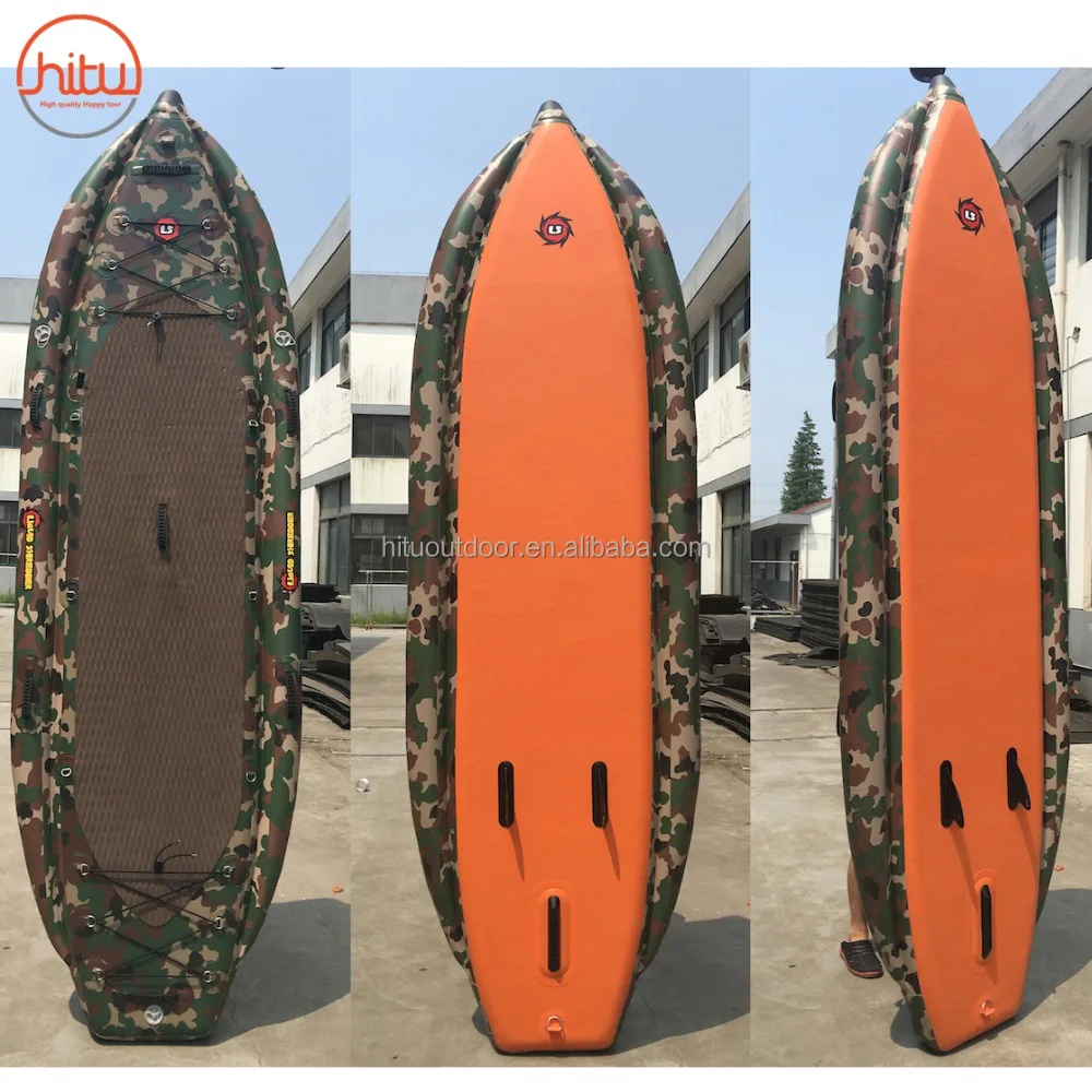 

Inflatable super stable big Fishing stand up paddle board sup 11' surf ISUP China manufacturer factory