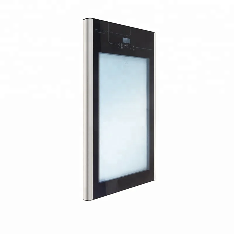 
Painting wine cooler glass door 