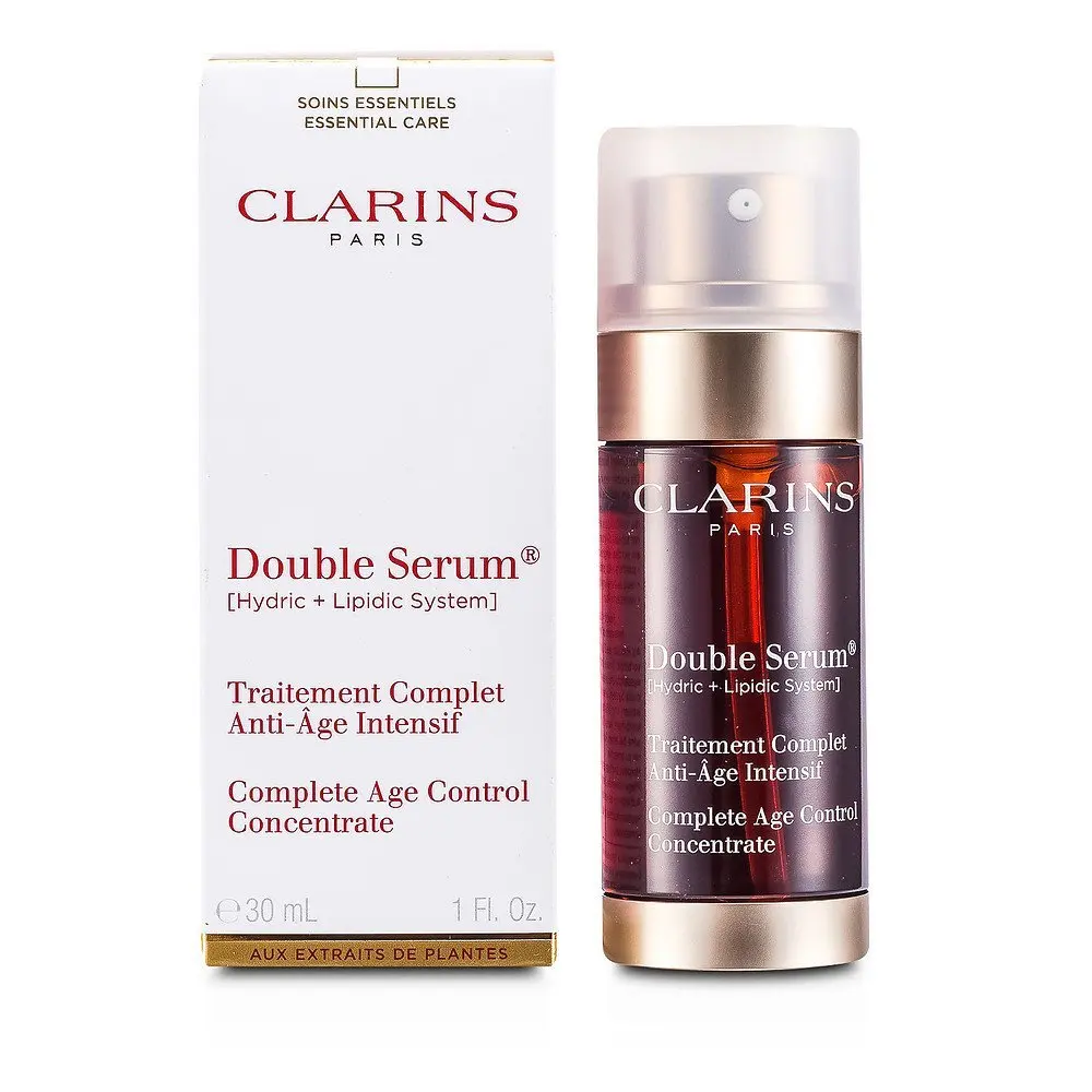 Double serum. Кларанс Дабл серум. Двойная сыворотка кларанс Double Serum. Сыворотка Дабл серум от Clarins. Сыворотка Clarins Double Serum 30 мл.