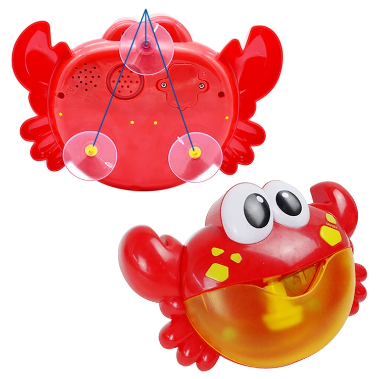 Battery Operated Crab Bubble Bath Toy Set With Music - Buy Crab Bath 