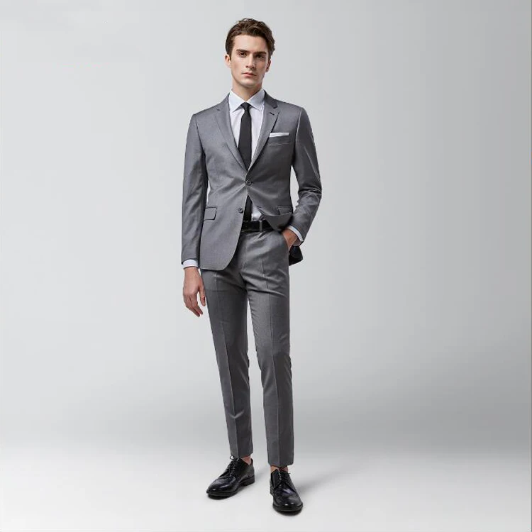 

New arrival pockets fashion factory latest design pant men suit, Customized