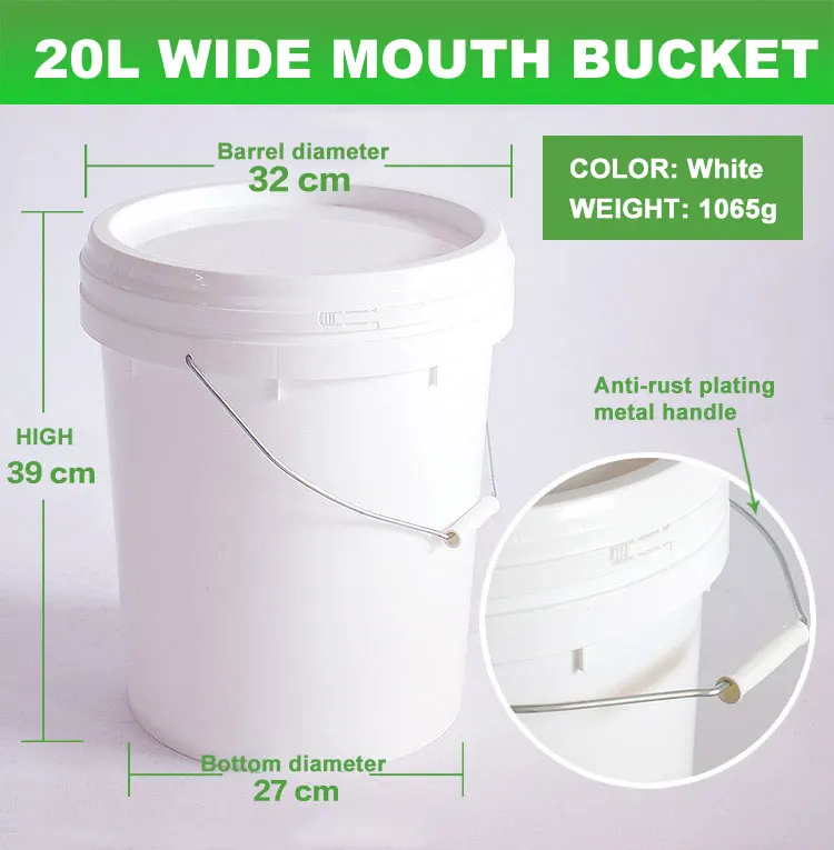 Wholesale 5 Gallon White Plastic Buckets With Lid And Handle Buy White Plastic Bucket White 5 Gallon Bucket Small Plastic Buckets With Lids Wholesale 5 Gallon White Plastic Buckets With Lid And