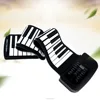 61keys portable OEM flexible electronic keyboard roll up piano