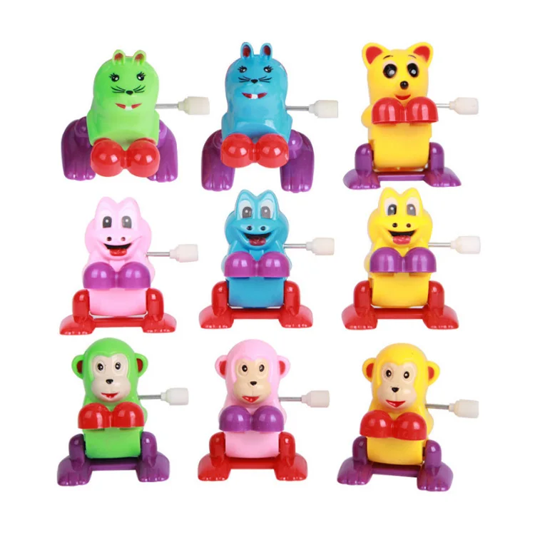 Funny Somersaults Animals Wind Up Toys Plastic Tipping Toy For Kids